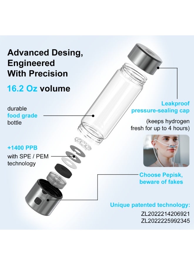 Pepisk 2025 New Hydrogen Water Generator Bottles - Image 4